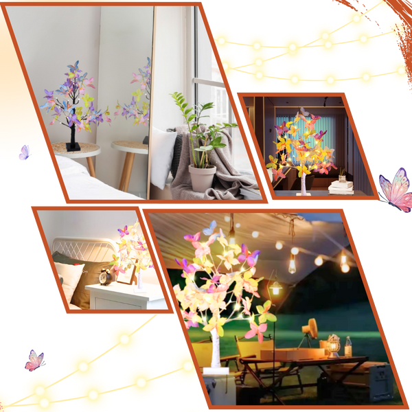 Fairy Light Tree Serene Ambience Easy Maintenance Compact Size