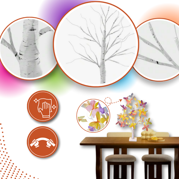 Fairy Light Tree Serene Ambience Easy Maintenance Compact Size