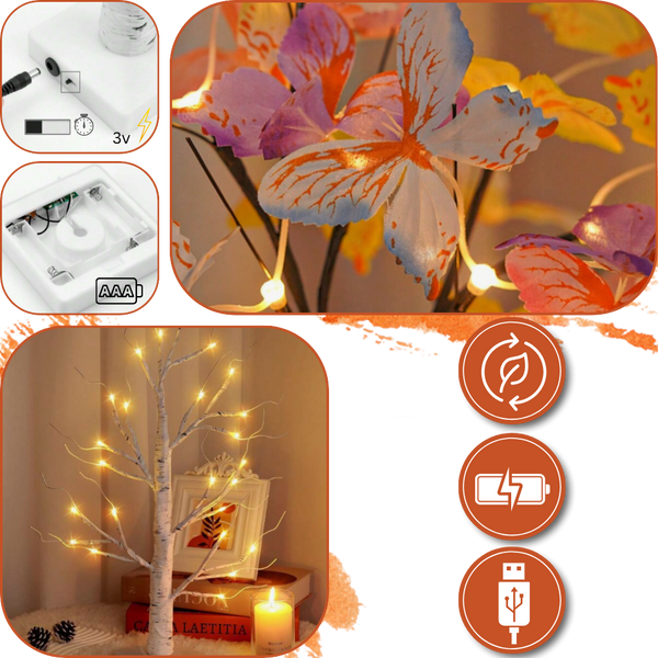 Fairy Light Tree Serene Ambience Easy Maintenance Compact Size
