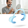 Clear C Shape Mouth Opener for Precise Hygienic Dental Exams