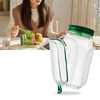 Clear Meal Prep Jar With Built In Sauce Cup For Mess Free Meals