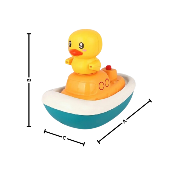 Premium Bath Toy Set With Interactive Multi Spray Modes And Three Ducks