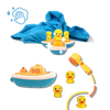 Premium Bath Toy Set With Interactive Multi Spray Modes And Three Ducks