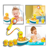Premium Bath Toy Set With Interactive Multi Spray Modes And Three Ducks