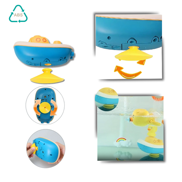 Premium Bath Toy Set With Interactive Multi Spray Modes And Three Ducks