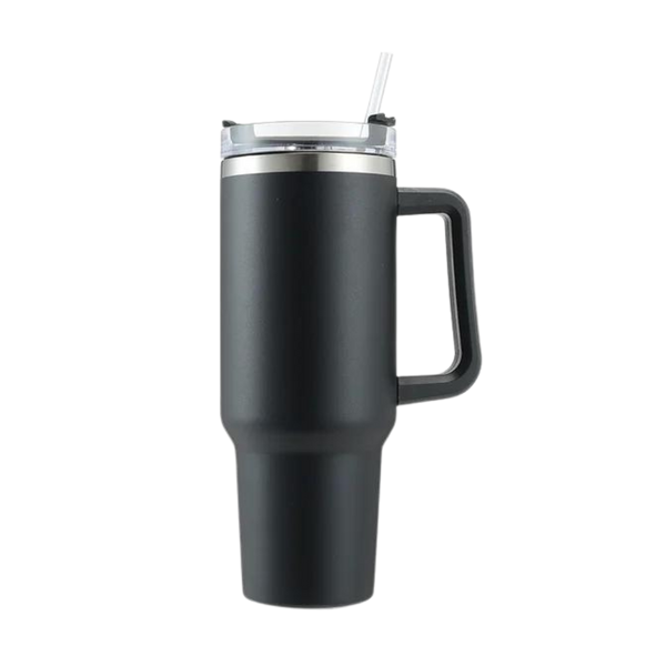 Large Capacity Insulated Stainless Steel Tumbler With Handle Hydration On The Go