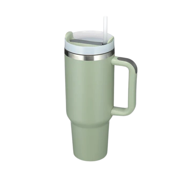 Large Capacity Insulated Stainless Steel Tumbler With Handle Hydration On The Go