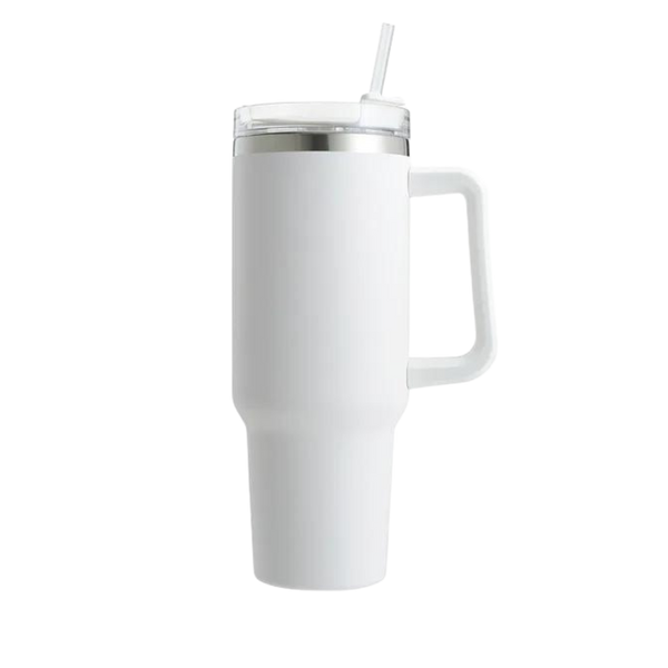 Large Capacity Insulated Stainless Steel Tumbler With Handle Hydration On The Go