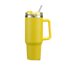 Large Capacity Insulated Stainless Steel Tumbler With Handle Hydration On The Go