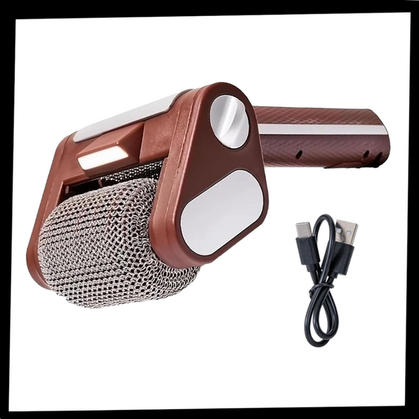 Cordless Grill Cleaning Brush With Led Spotlight For Deep Cleaning