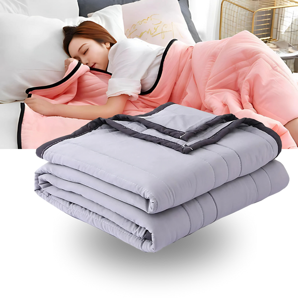 Cooling Calming Blanket With Moisture Wicking Comfort All Night