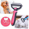 Premium Deshedding Grooming Brush for Dogs and Cats with Gentle Removal