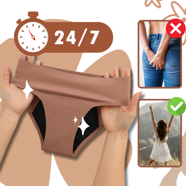 Leakproof Underwear With High Absorbency For All Day Protection
