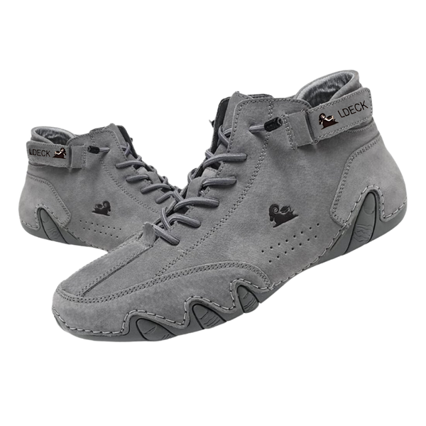 Premium Suede Sneakers With Arch Support And Lightweight Design