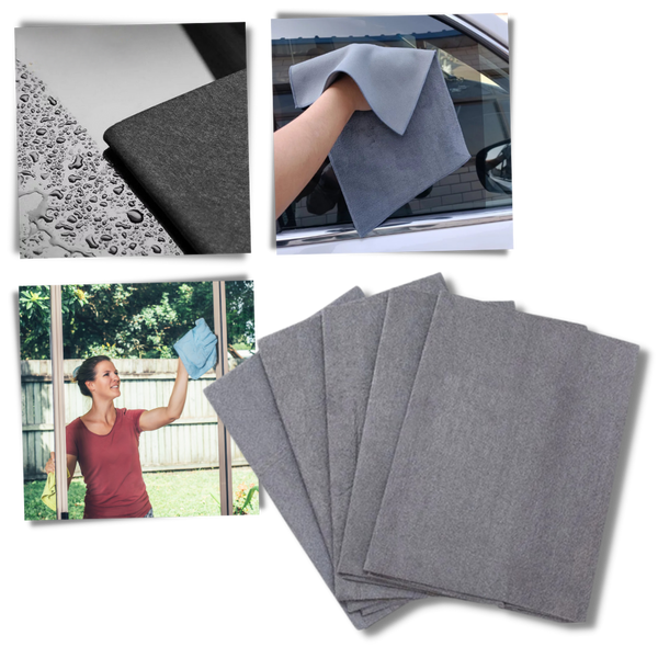 Premium Thickened Microfiber Cleaning Cloth Delivers Streak Free Surfaces