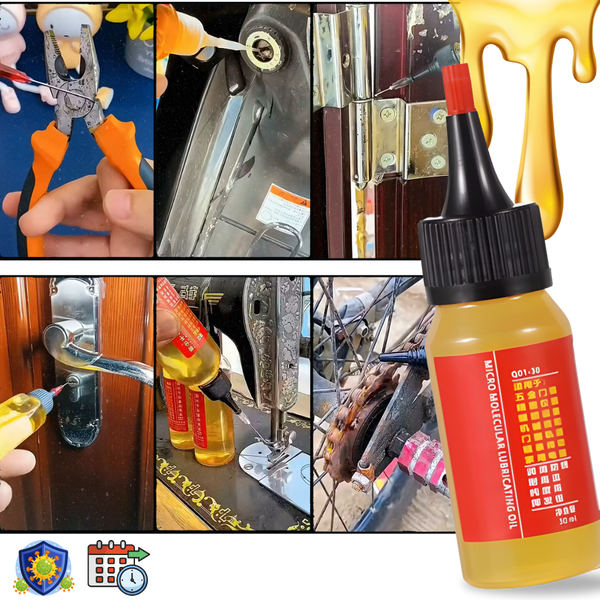 Lean Micromolecular Lubricant For Rust Defense And High Temp Resilience