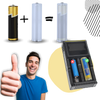 Universal AAA to AA Battery Adapter for On the Go Power
