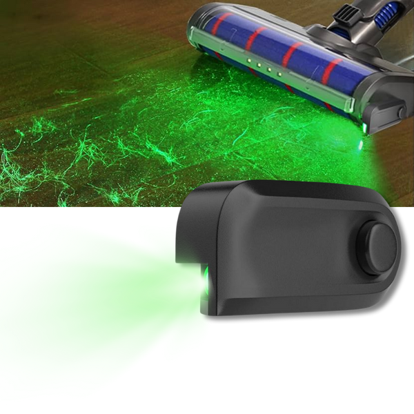 All Purpose Dust Detection Light With Green LED for Clearer Cleaning