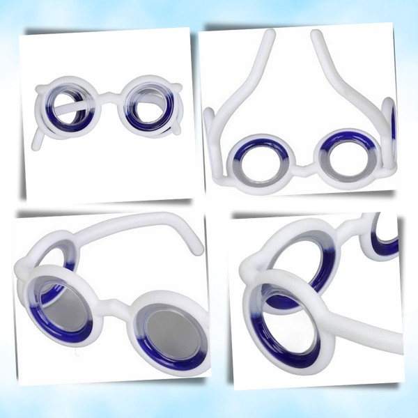 Universal Fit Anti Vertigo Glasses for Travel Nausea Relief and Comfort