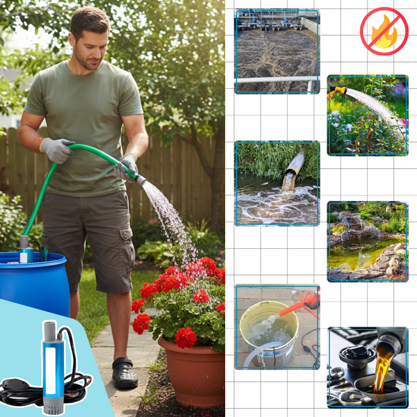 Cordless Universal Liquid Pump With Fast Motor And Long Battery Life