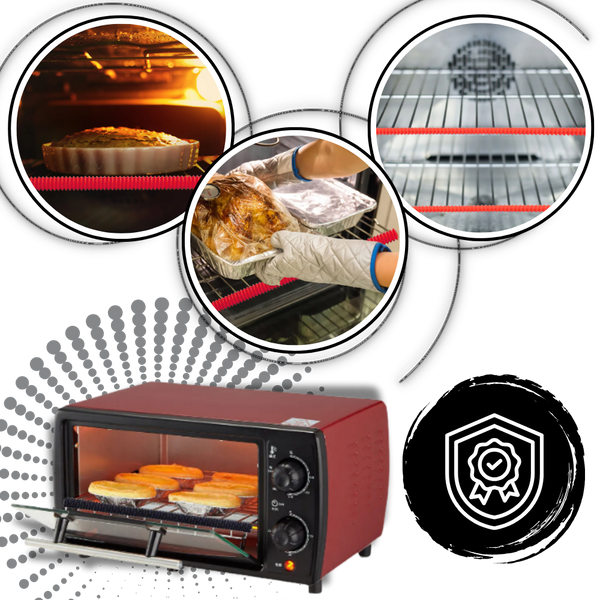 Heat Resistant Silicone Oven Rack Protector With Universal Fit And Non Slip