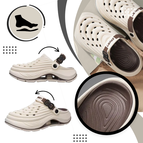 All Day Comfort Sandals With Non Slip Sole And Quick Dry Upper