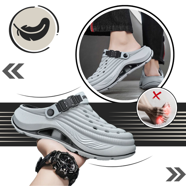 All Day Comfort Sandals With Non Slip Sole And Quick Dry Upper