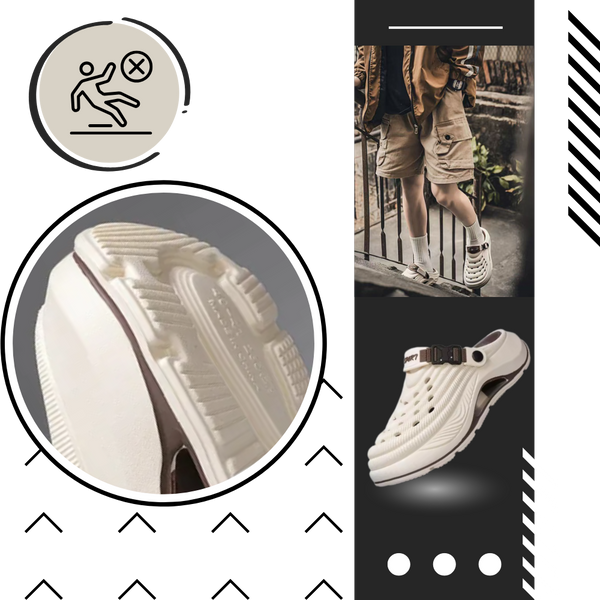 All Day Comfort Sandals With Non Slip Sole And Quick Dry Upper