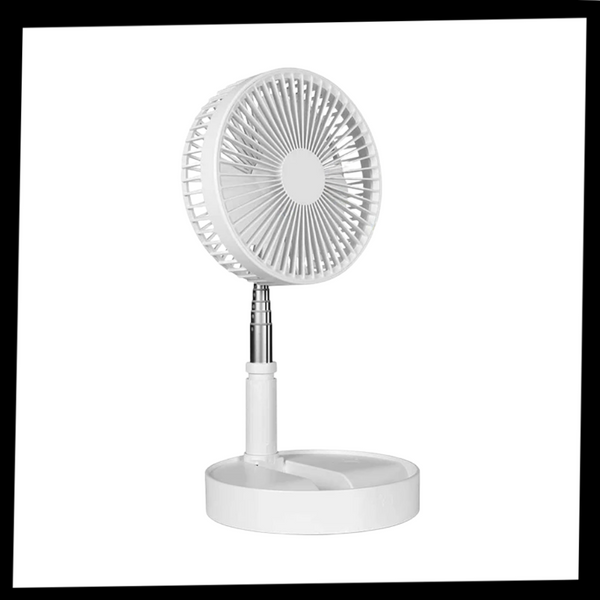 Compact Foldable USB Fan With Long Battery Life And Silent Operation