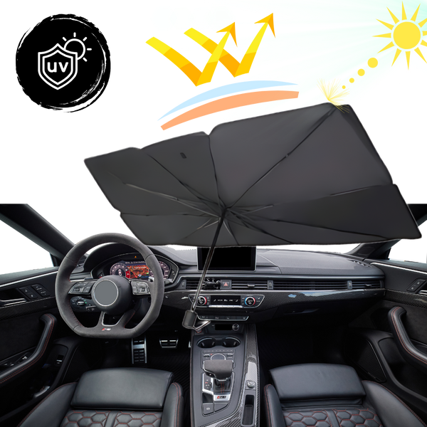 Car Windshield Umbrella With Ultraviolet Protection For Heat Reduction