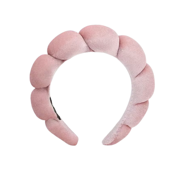 Lux Velvet Spa Headband For Ultra Absorbent Non Slip Hair Care
