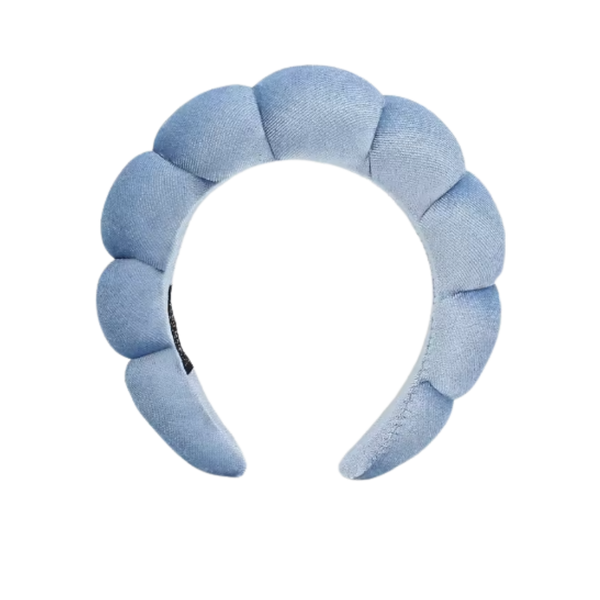 Lux Velvet Spa Headband For Ultra Absorbent Non Slip Hair Care