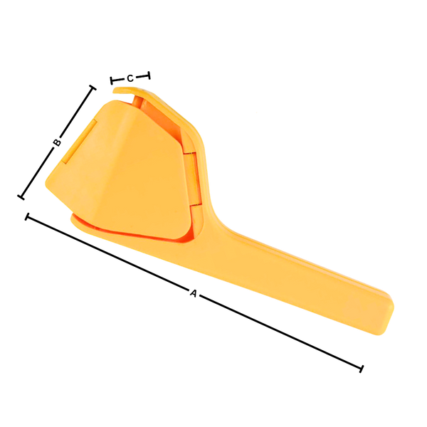 Premium Manual Citrus Squeezer With Builtin Strainer For Max Juice Yield