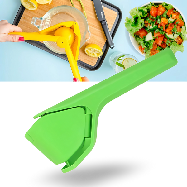 Premium Manual Citrus Squeezer With Builtin Strainer For Max Juice Yield