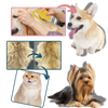 Premium Pet Hair Detangler For Knots With Ergonomic Grip