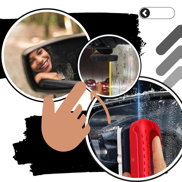 Windscreen Cleaner With Water Repellent Shield For Clear Rain Visibility