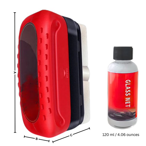 Windscreen Cleaner With Water Repellent Shield For Clear Rain Visibility