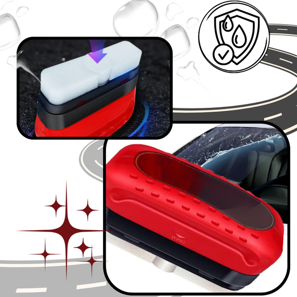 Windscreen Cleaner With Water Repellent Shield For Clear Rain Visibility