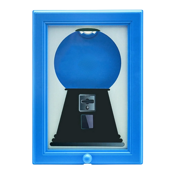 Wall Mount Candy Frame Dispenser With Photo Frame And Large Capacity