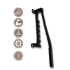 Wall Mounted Kindling Splitter For Quick Safe Firewood Prep