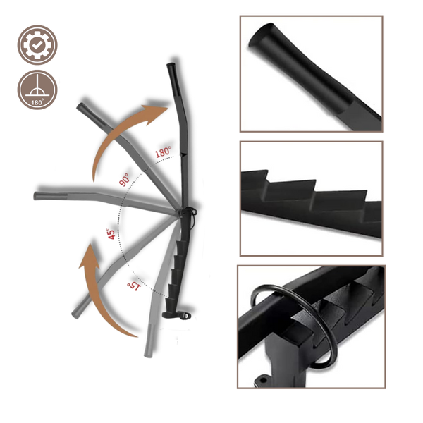 Wall Mounted Kindling Splitter For Quick Safe Firewood Prep