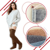 Thermal Fuzzy Socks With Enhanced Warmth And Non Slip Grip