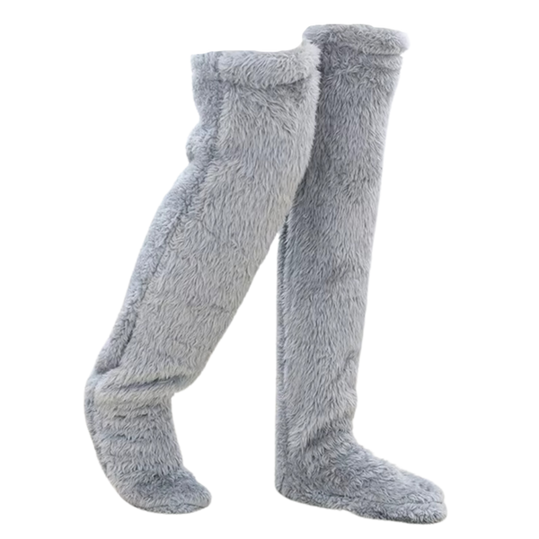 Thermal Fuzzy Socks With Enhanced Warmth And Non Slip Grip