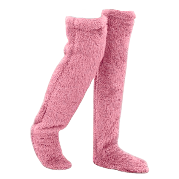 Thermal Fuzzy Socks With Enhanced Warmth And Non Slip Grip
