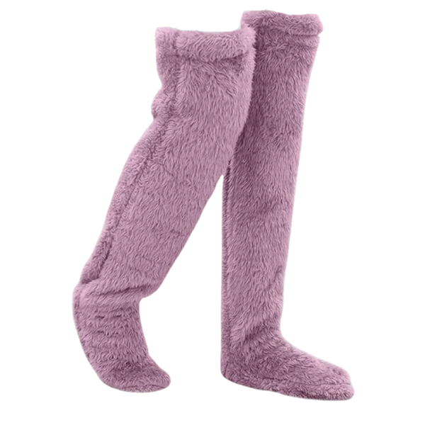 Thermal Fuzzy Socks With Enhanced Warmth And Non Slip Grip