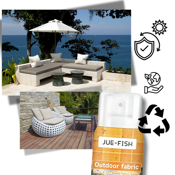 Water-Based Fabric Protector Spray for Stain Shield and Color Longevity