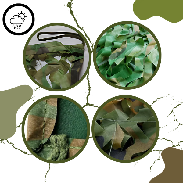Water Resistant Camouflage Fabric for Outdoor Adventures