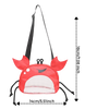 Crab Print Waterproof Beach Bag For Kids Lightweight Tote