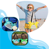Crab Print Waterproof Beach Bag For Kids Lightweight Tote