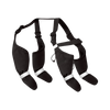 Waterproof Dog Boots With Adjustable Suspenders For All Weather Comfort